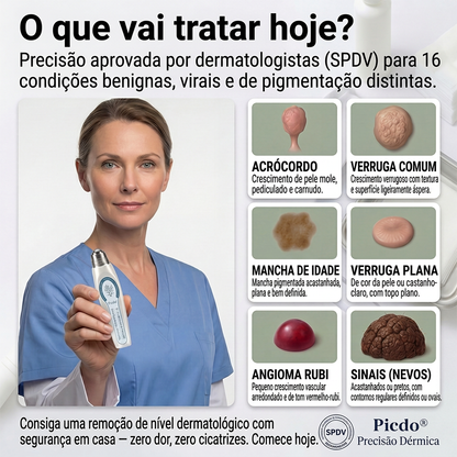 💖💖 𝐏i𝐜𝐝o® Eliminador de Marcas e Manchas em 7 Dias (Roll-on Sem Dor e Sem Cicatrizes)