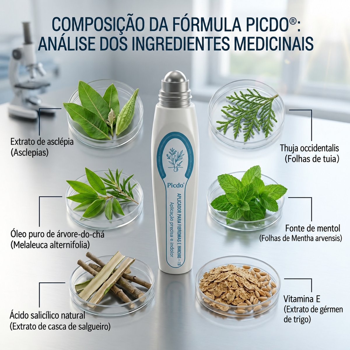 💖💖 𝐏i𝐜𝐝o® Eliminador de Marcas e Manchas em 7 Dias (Roll-on Sem Dor e Sem Cicatrizes)