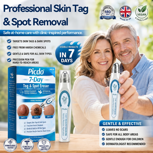 💖 𝐏i𝐜𝐝o® Eliminador de Marcas e Manchas em 7 Dias (Roll-on Sem Dor e Sem Cicatrizes)